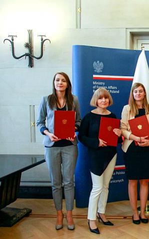 Najlepsze prace magisterskie nagrodzone w konkursie Ministra Spraw Zagranicznych